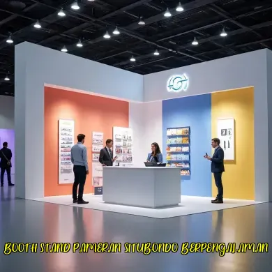 booth stand pameran situbondo berpengalaman